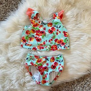 Ruffle Butts two piece swimsuit